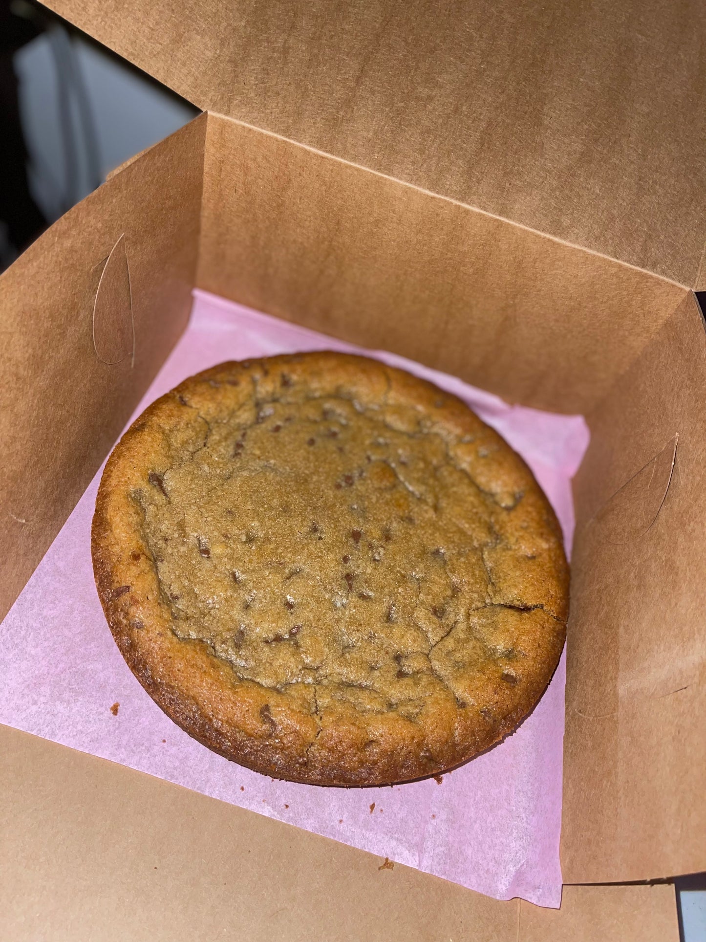 Chocolate Chip Cookie Cake