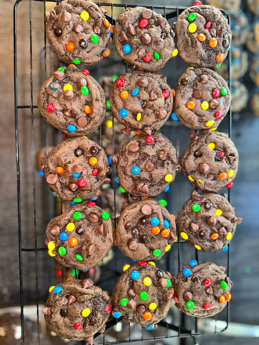 Double Chocolate Mini M&Ms with Chocolate Chips